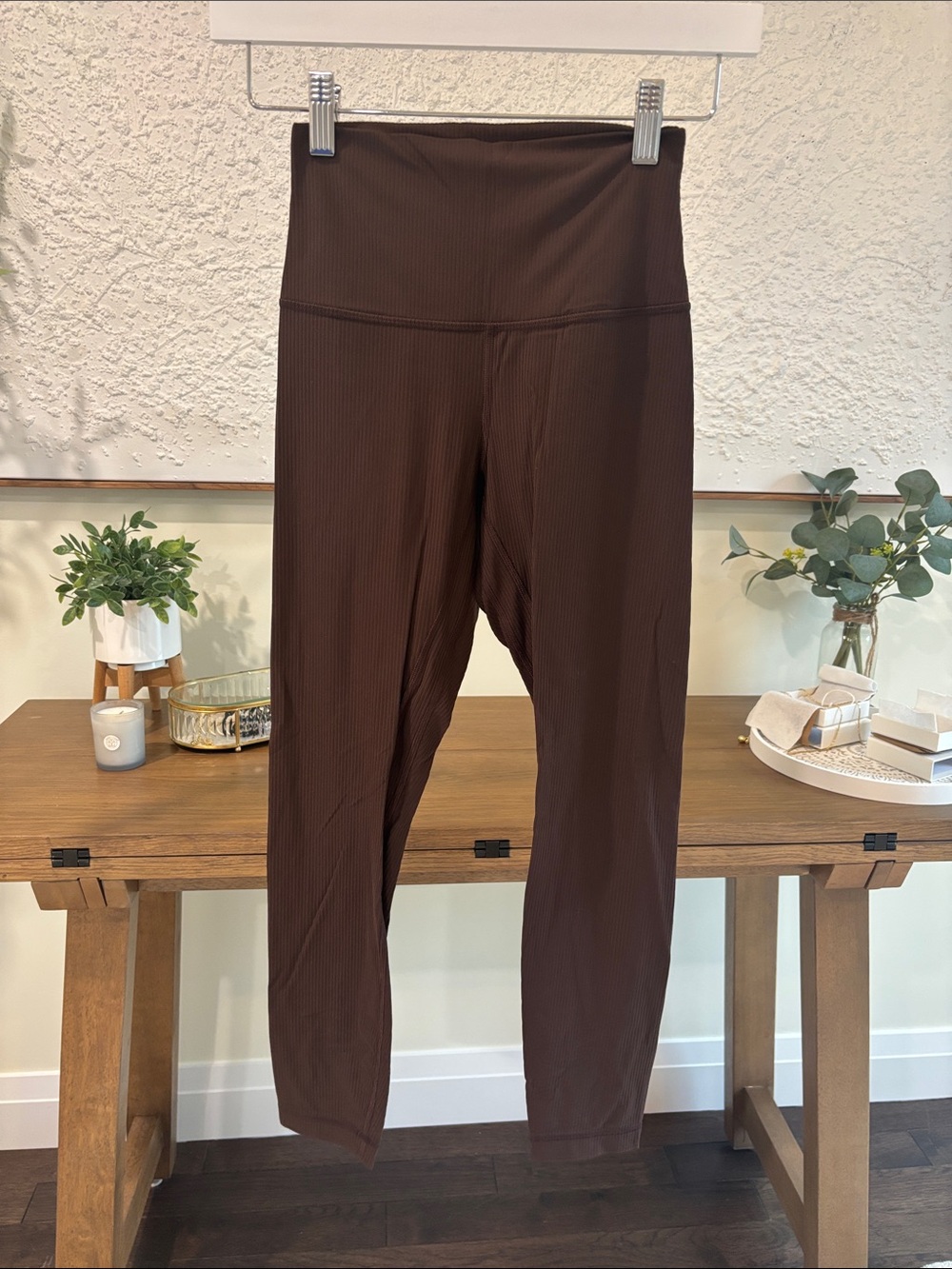 High-Waist Ribbed Align Leggings Lululemon